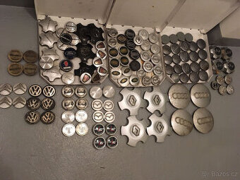 středové krytky pokličky zátky záslepky do alu kol disků