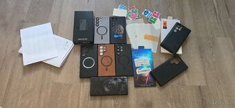 Samsung S24 Ultra 12/512 GB, ZÁRUKA,TOP stav,bohaté přísluš.