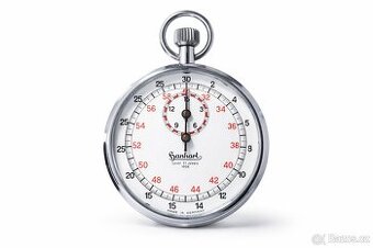 Originální mechanické kapesní stopky Hanhart – model 1956