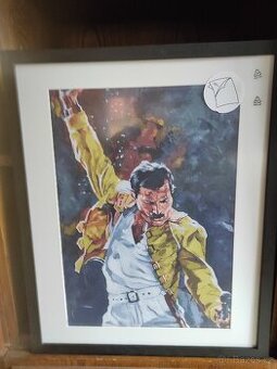 Prodám obrázek Fredy Merkury