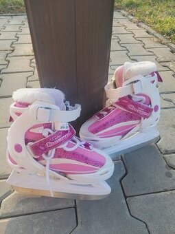 Dětské zimní brusle rostoucí, vel 29-32