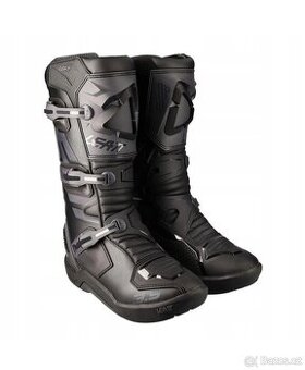 Crossové enduro boty LEATT 3.5 BLACK černé 43)