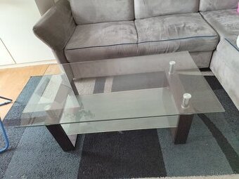 skleněný stůl / konferenční stolek