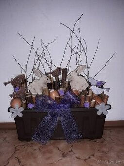 TRUHLÍKY VELIKONOČNÍ NA OKNA