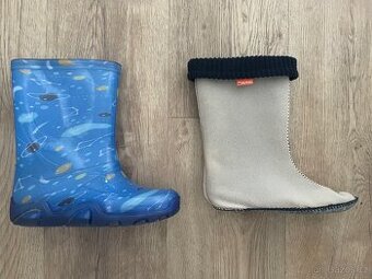 Dětské holínky Demar (i se zateplením) 34/35