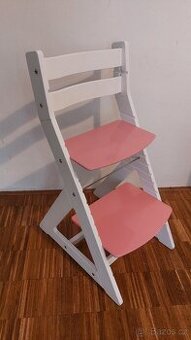 Rostoucí židle Hajdalánek ALMA - růžová