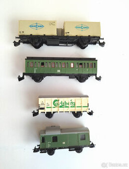 Vláčik TT - 4x vozeň 1:120