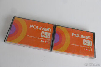 AudioKazety POLIMER C90 2ks MC Hungary