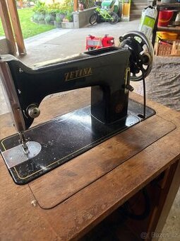 Šicí stroj Zetina - funkční