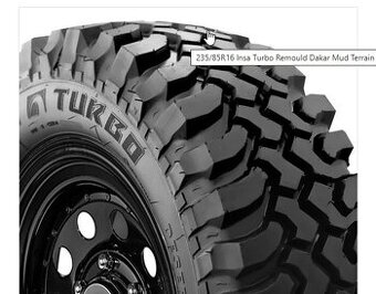 pneu Insa Turbo Dakar MT 235/85 R16