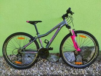 Značkové dětské kolo Author 26" (grafit/růžová)