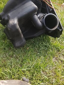 Zadní světla a filtr s duchováhou