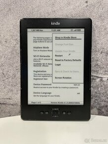 Čtečka knih Amazon Kindle 4.generace DO1100 1.4 gb