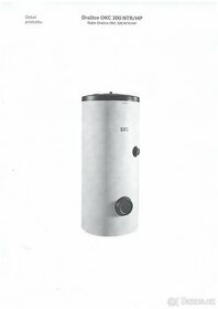 Ohřívač vody Dražice OKC 300 NTR/HP - 1