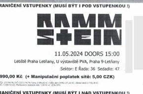 Rammstein 11.5. Praha-Letňany