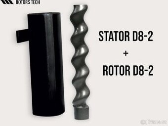 Šnekové čerpadlo Rotor D8-2 + Stator D8-2