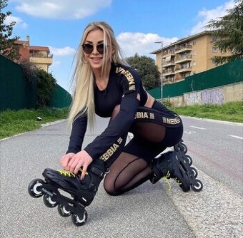 Leginy NEBBIA Gold Mesh Legíny černá