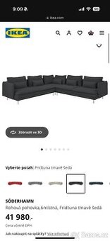 Gauč, pohovka, sedačka IKEA