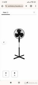 Stojanový ventilátor - větrák
