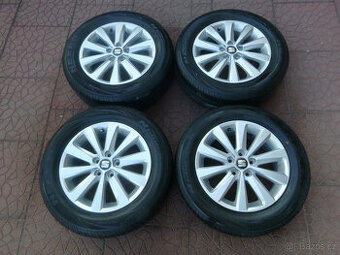Letní alu sada disky originál Seat Ibiza 5x100 5,5Jx15 ET40