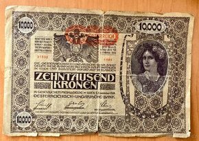 10.000 korun Wien 1918