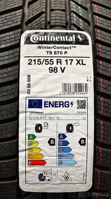 Continental WinterContact TS 870 P 215/55 R17 98V