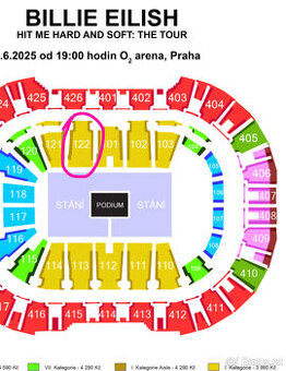 Billie Eilish v O2 arena Praha ~ 01.06.2025