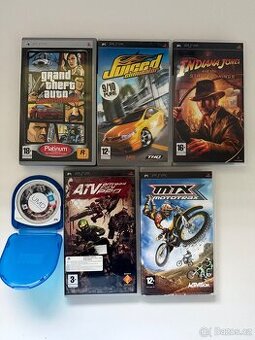 PSP hry na prodej – různé žánry 🎮