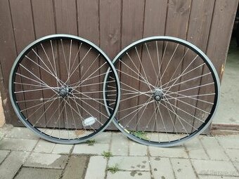 Starší zapletená kola 26" na rychloupínák - vbrake