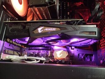 Herní PC ryzen 5 5500/ 16gb/RTX 2060 SUPER|AORUS/LCD MONITOR