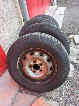 Disky se zimními pneu Fiat Ducato 4ks 205/70 R15C