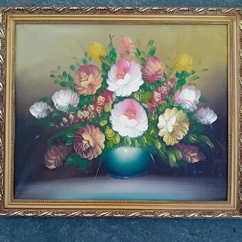 Prodám starší obraz, velice zachovalý, včetně rámu