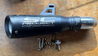 VÝFUKOVÝ TLUMIČ MOTOCYKLOVÝ UNIVERZÁLNÍ NOVÝ 51 mm SC ocelov