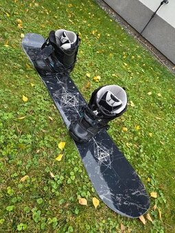 Snowboard Ride Machete GT + vázání SP Brotherhood + boty Nor