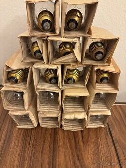 Staré žárovky retro TESLA