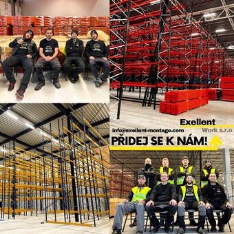 MONTÉR V ZAHRANIČÍ - nástup IHNED - Regálové konstrukce