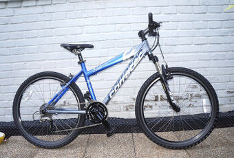 ALU juniorské dětské kolo 26“ Corratec, hliníkový rám 17“.