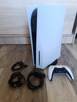 PS5 s mechanikou + 1tb disk