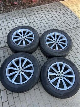 orig. zimní alu kola Merano vw touareg R18 255/60/18