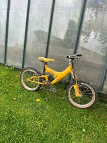 Dětské celoodpružené kolo