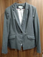Dámské šedé sako H&M vel. 44