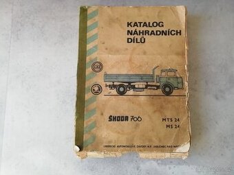 Škoda 706 MTS - katalog náhradních dílů - doprava v ceně