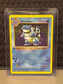 REPLIKA Blastoise 1st Edition Base Set 1999