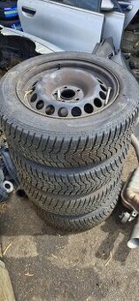 Zimni kola 5x122 audi A4 B8 8k 205/60 r16 pneu