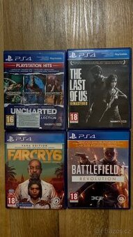 Prodam tyto hry na PS4