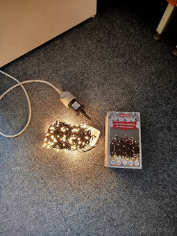 LED světelný řetěz 10m, 200LED - 1