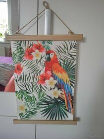 Obrázky,potisk na látce,moc krásná dekorace.