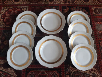 Porcelánové jídelní talíře