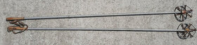 Retro staré lyžařské hůlky - 1