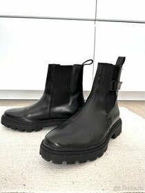 Kotníkové boty - 42 - černá,  Zara